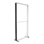 3'W x 6.5'H & 8'H Astra Wall Hardware