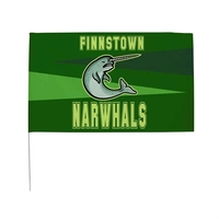 Spirit flag kit with a 5' x 8' nylon flag and... from ASI 87188 Showdown...