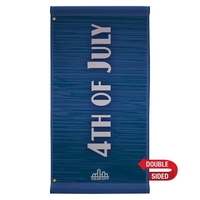 24" x 48" high-quality fabric banners with 3" pole pockets, two... from ASI...