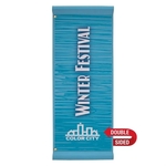 18" x 48" Fabric Boulevard Banner Double-Sided