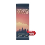 30" x 84" Vinyl Boulevard Banner Double-Sided