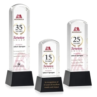 Silkwood VividPrint™ Award on Base - Black... from ASI 84592 St Regis Group /...