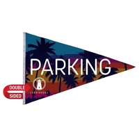 4' x 6' Polyester Pennant Flag Double-Sided