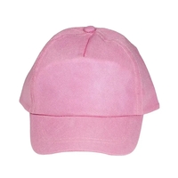 Five-panel, high-profile cap with an adjustable hook and loop fastener...