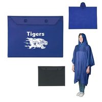 One size fits all adult poncho with plastic snap pouch.... from ASI 61125 Hit...