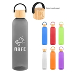 32 Oz. Jeffrey rPET Bottle With Bamboo Lid And Easy Carry...