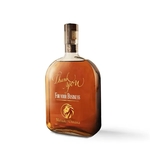 Etched Woodford Reserve Bourbon Liquor Bottle