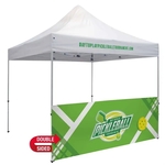 10' Half Wall UV-Printed Double-Sided