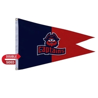 2' x 3' nylon burgee flag with canvas heading, brass grommets... from ASI...