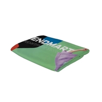 6' Curved Splash Tabletop Wrap Graphic Panel (Poly Knit)