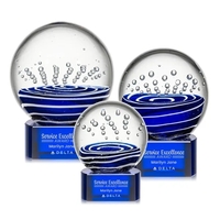 Tranquility Award on Paragon Base - Blue... from ASI 84592 St Regis Group /...