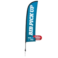 13' premium blade sail sign made of super poly knit fabric... from ASI 87188...