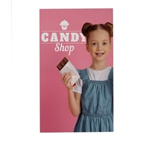 36" x 60" canvas print with wooden frame.... from ASI 87188 Showdown Displays