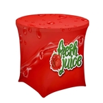 Cafe-Height UltraFit Round Table Throw