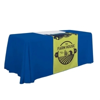 28" x 80" polyester poplin table runner with customization.... from ASI 87188...