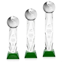Globe Award on Toscana Base - Green... from ASI 84592 St Regis Group / St Regis