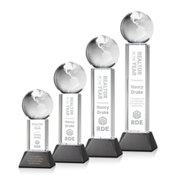 Globe Award on Stowe Base - Black... from ASI 84592 St Regis Group / St Regis