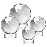 Globe Award on Stanrich Base - Clear... from ASI 84592 St Regis Group / St Regis