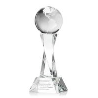 Globe Award on Langport Base - Clear... from ASI 84592 St Regis Group / St Regis
