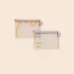 POPTART POUCH - CLEAR VINYL