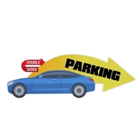 36" x 24" Custom Cut Corrugated Plastic Sign (Double-Sided)