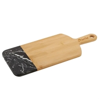 Bamboo Marble Cutting Board with Handle