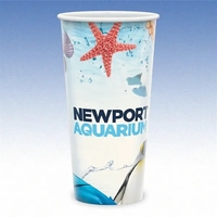 21 oz. compostable paper cup with hi-definition full color imprint. Made......