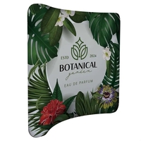 8' floor display kit with double sided banner, tubular frame, shock... from...