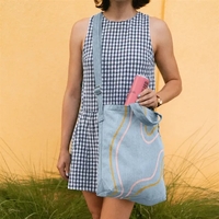 13.75" x 13.5" x 4.5" 10 oz. canvas puddle jumper tote... from ASI 74710 Numo