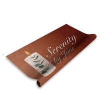 12" x 12" detachable graphic panel with hook material to attach... from ASI...