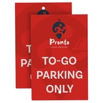 60” Rover Portable Sign Post Graphics (Set of 2)