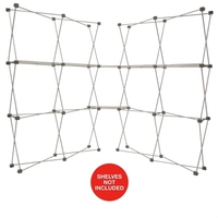 Hardware for the Deluxe GeoMetrix Wide Corner display.... from ASI 87188...