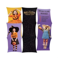 Deluxe 9-Quad dye sublimated double knit polyester display graphic panel...