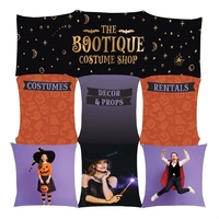 9-quad double-knit polyester graphic set for GeoMetrix display system.......