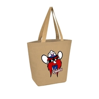 Laminated Grocery Jute Tote
