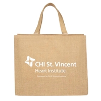 Laminated Conference Jute Tote