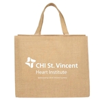 Laminated Conference Jute Tote