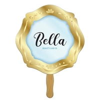Mirror Hand Fan Full Color (1 Side)
