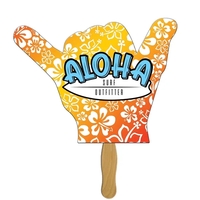 Hang Loose Hand Fan Full Color (2 Sides)