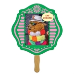 Mirror Hand Fan Full Color (2 Sides)