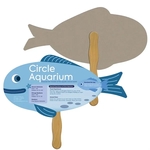 Fish Recycled Hand Fan