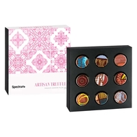 Valentine's Day Artisan Truffles- 9 Piece - Option 1
