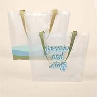 Two-handled tote with a gusset that measures 19" x 14" x... from ASI 74710 Numo