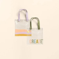TEENY TINY TOTE - CLEAR VINYL