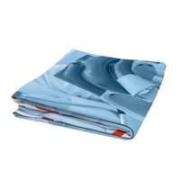 Polyester knit graphic cover designed for use with the 8'W x... from ASI...