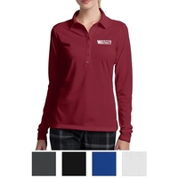 Ladies' long-sleeve polo made with Dri-FIT fabric.... from ASI 61125 Hit...