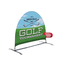 5'W x 4'H double-sided sign kit.... from ASI 87188 Showdown Displays