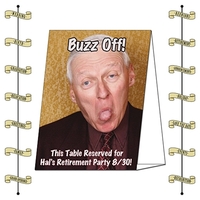 Announcement Table Tent - Laminated (5x7 - Folded) - 14 pt.... from ASI 91760...