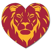 Magnet - 4x3.75 Large Heart Shape - 20 mil.