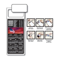 Skinny Mini Schedule, Chart - Custom (3.5 x 9)... from ASI 91760 Tradenet...